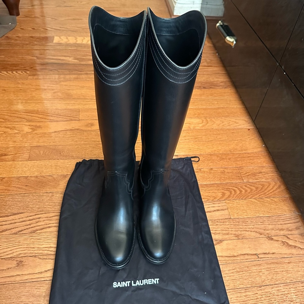 Saint Laurent Godiva Boots - Picture 2 of 4